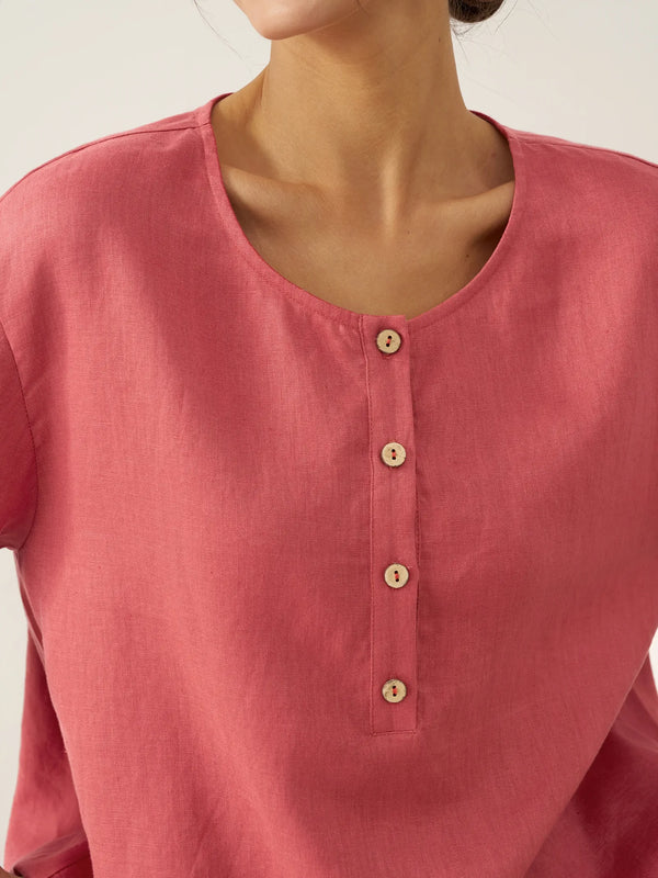 100_LinenFlutterSleeveDrawstringTopPomegranateRedOT525.jpg