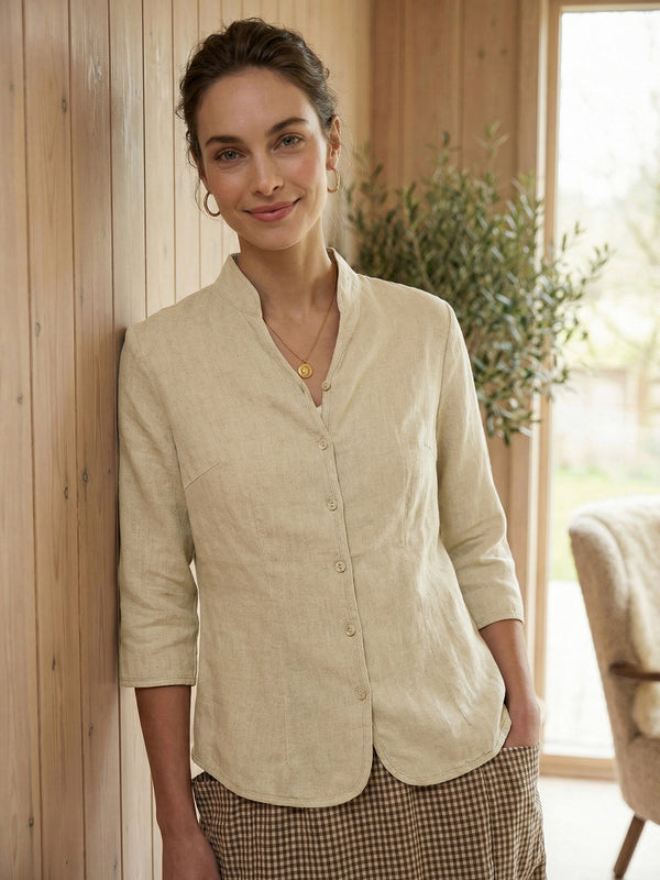 100_LinenHandButtonFittedJacketAMELIAJK22-Khaki_3.jpg