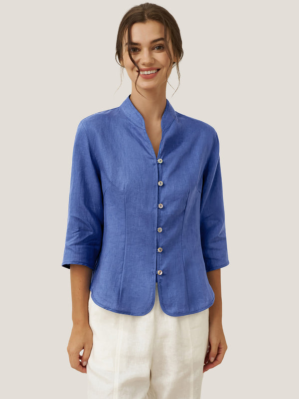 100_LinenHandButtonFittedJacketAMELIARoyalBlueJK22_05.jpg
