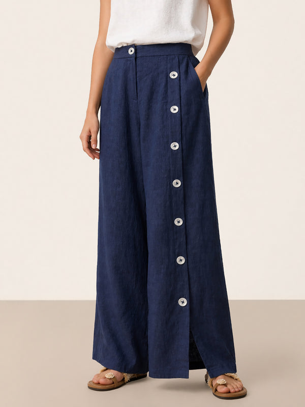 100_Linen_Buttoned_Slit-Hem_Pants_KATYA_NavyBlue_PT80_05.jpg