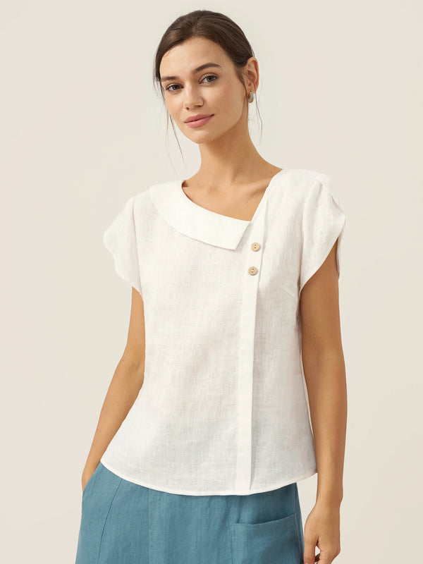 100_Linen_Crescent_Collar_Flutter_Sleeve_Top_Fara_Optic_White_OT53_1.jpg