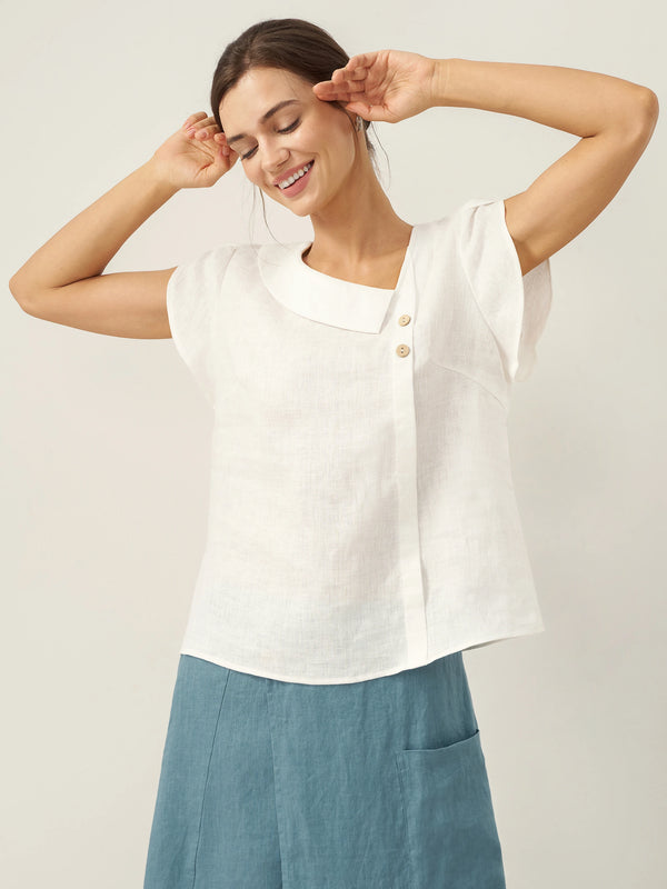 100_Linen_Crescent_Collar_Flutter_Sleeve_Top_Fara_Optic_White_OT53_3.jpg