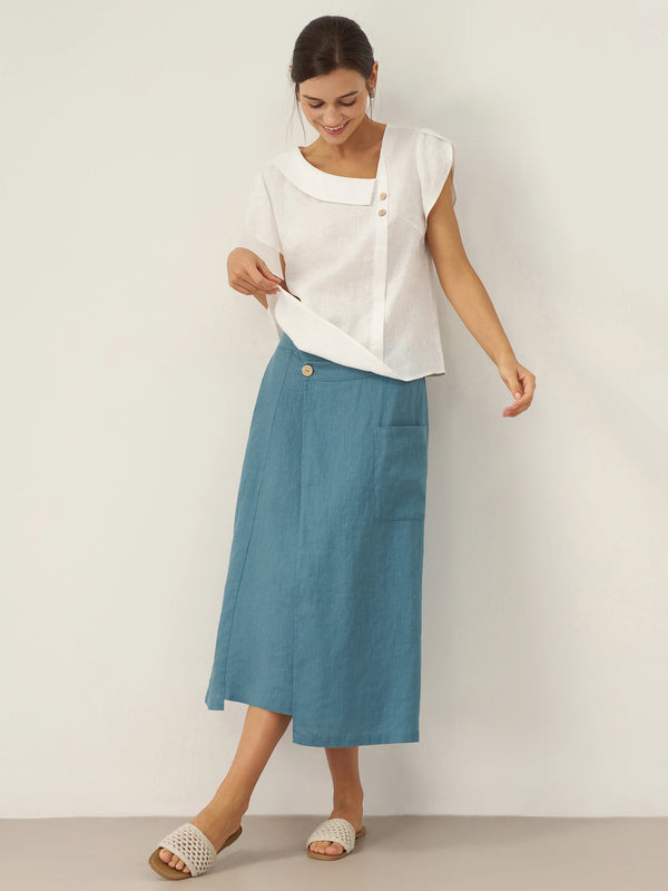100_Linen_Crescent_Collar_Flutter_Sleeve_Top_Fara_Optic_White_OT53_8.jpg