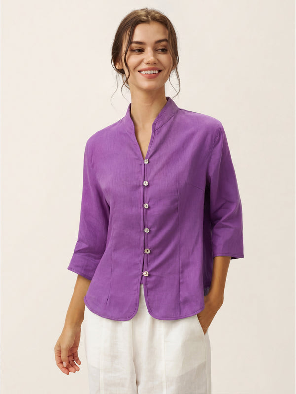 100_Linen_Hand_Button_Fitted_Jacket_AMELIA_OrchidPurple_JK22_01.jpg