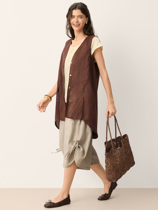 100_Linen_Shell_Button_Slit_Overtop_DOMINIQUE_EspressoBrown_TK21_01.jpg