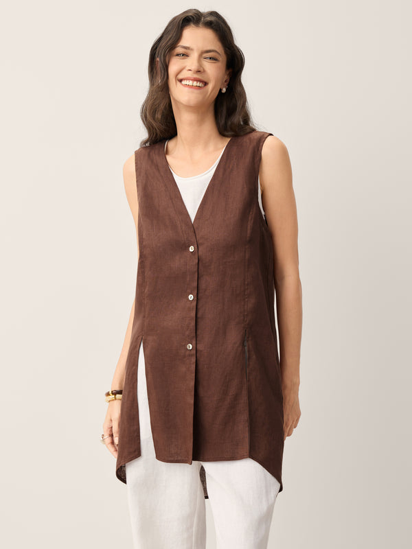 100_Linen_Shell_Button_Slit_Overtop_DOMINIQUE_EspressoBrown_TK21_02.jpg