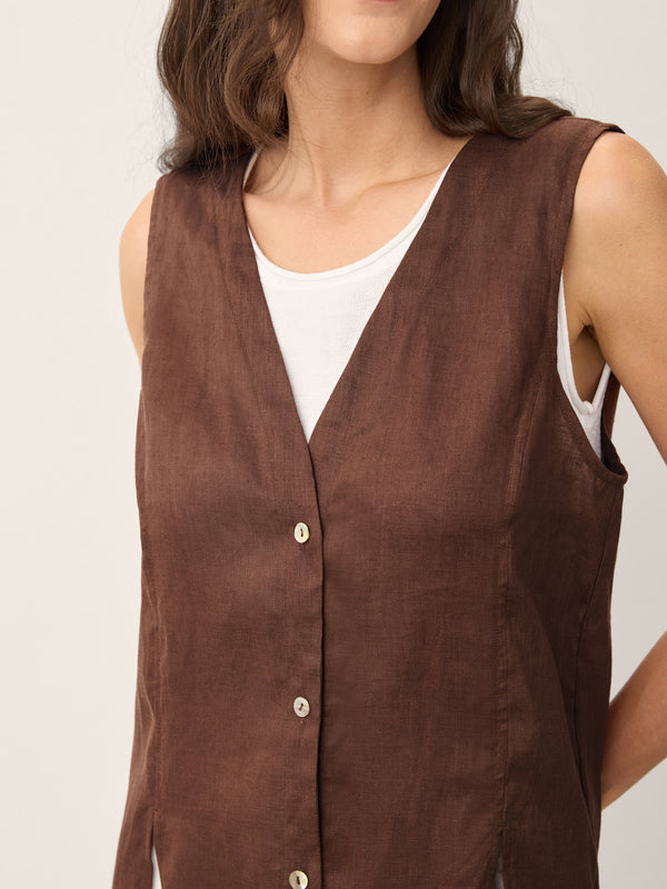 100_Linen_Shell_Button_Slit_Overtop_DOMINIQUE_EspressoBrown_TK21_03.jpg