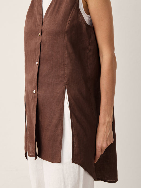 100_Linen_Shell_Button_Slit_Overtop_DOMINIQUE_EspressoBrown_TK21_04.jpg