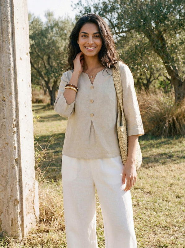 100_Linen_Split_Neck_Inverted_Pleat_Top_TABITHA_3.jpg