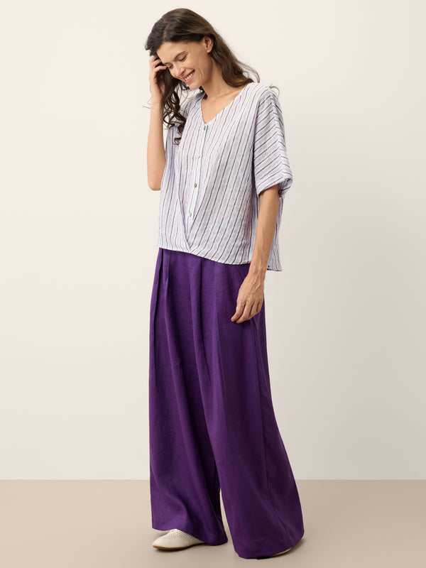 100_Linen_Striped_Surplice_Cocoon_Top_CATHERINE_VioletStripe_BOT43_02.jpg