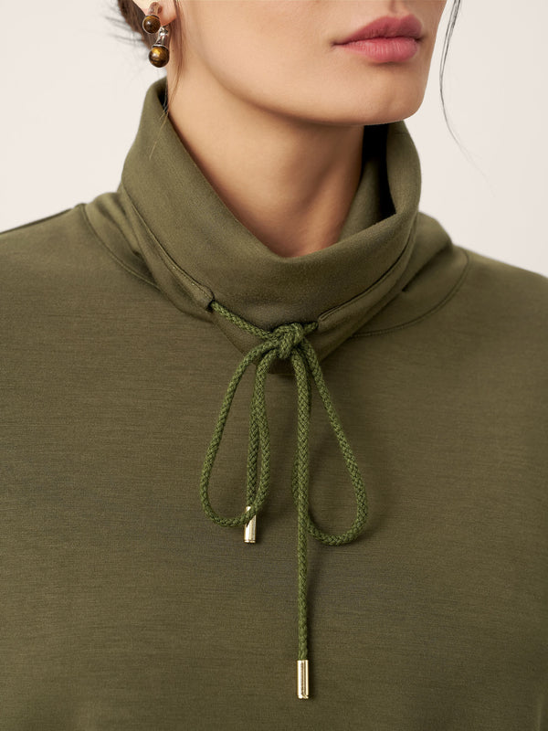 CottonDrawstringTurtleneckLongSleeveTopCIELMossyGreenBOT03_7.jpg