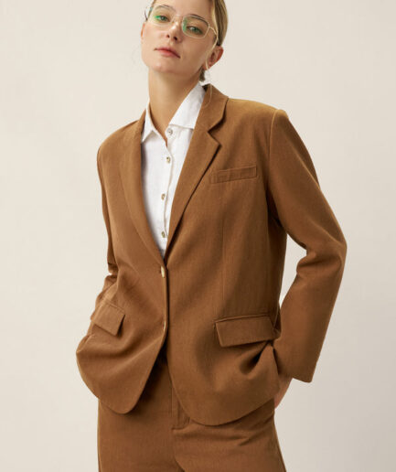 LWZLI™ Lyocell Linen Tailored Blazer CASSIDY
