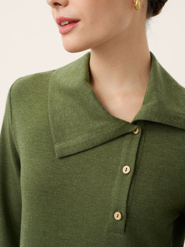 WoolAsymmetricLapelFruitButtonDecorTopOliveLOT18_5.jpg