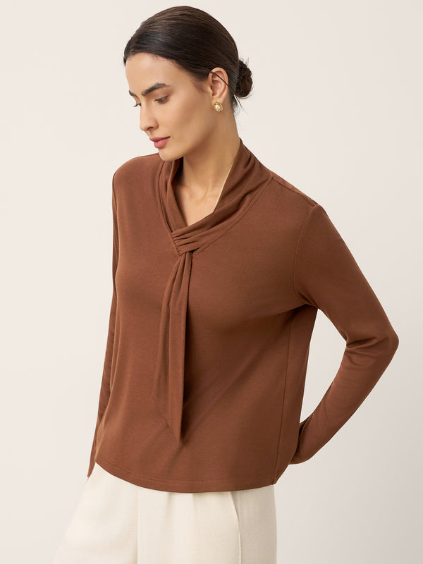 WoolScarfCollarLongSleeveTopALESSIAMochaTaupeLOT40_2.jpg